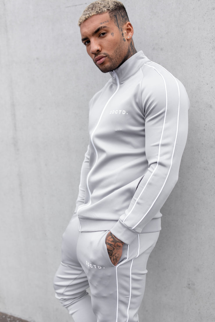 Funnel Neck Contrast Panel Tricot MAN Tracksuit